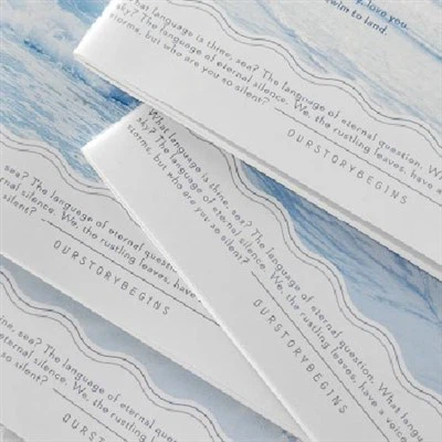 Gökyüzü Dikişli Defter